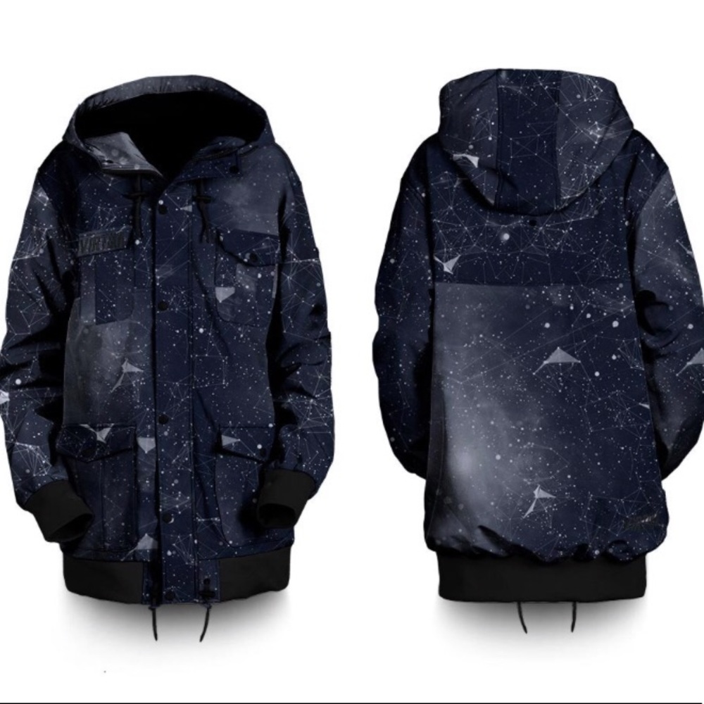 Virtika soft shell constellation jacket size small